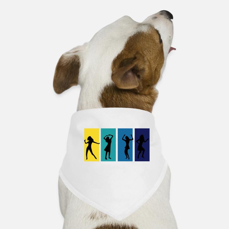 Dancing Dance Music Dog Bandana