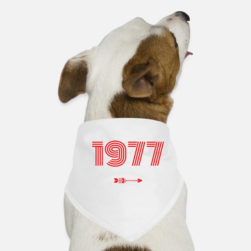 Born in 1977 Dog Bandana