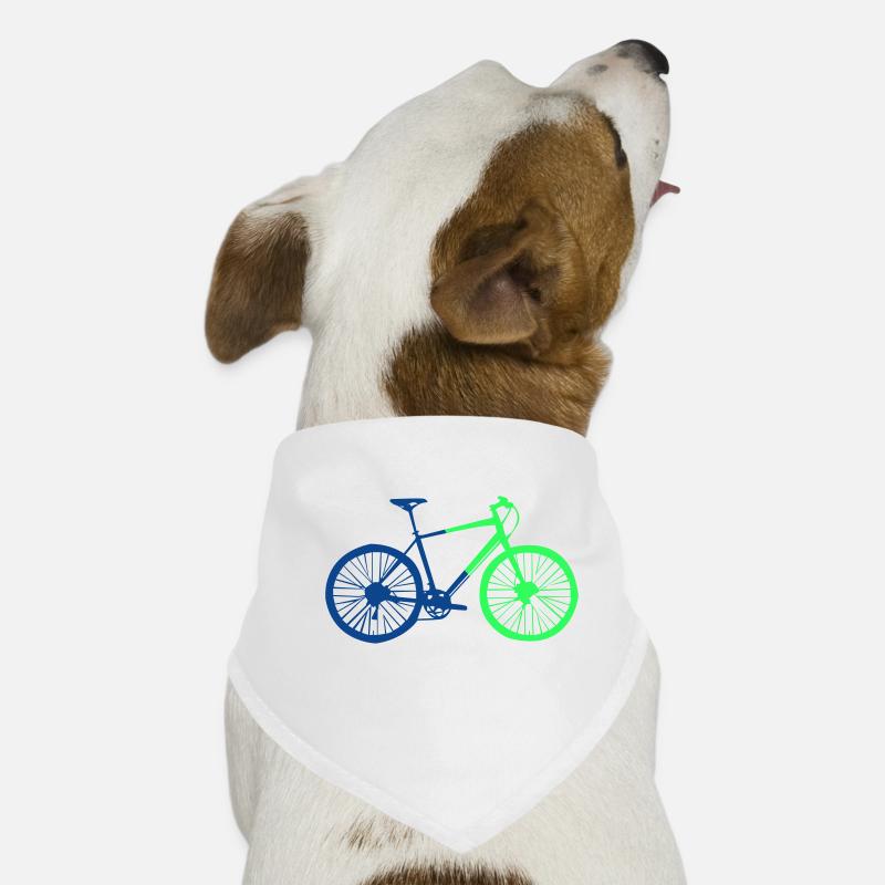 bicycle silhouette 2 Hunde-Bandana