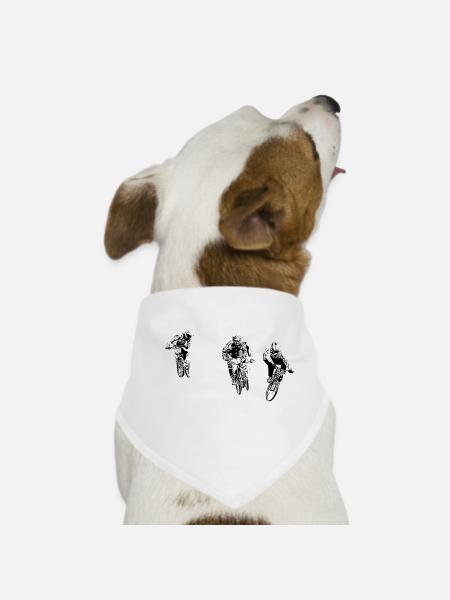 bmx - Bandana pour chien - blanc