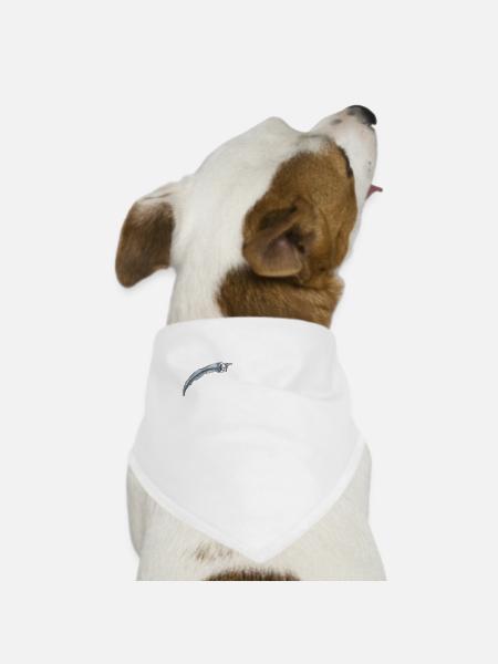 Die Sense - Hunde-Bandana - Weiß