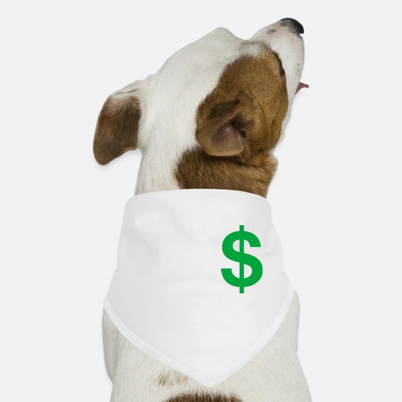 Buchstabe h Dollar Hunde-Bandana