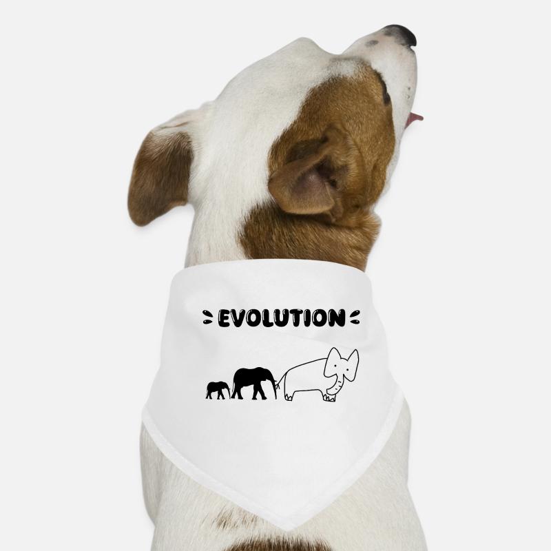 Elephant Evolution – Funny Stages of Evolution. Dog Bandana