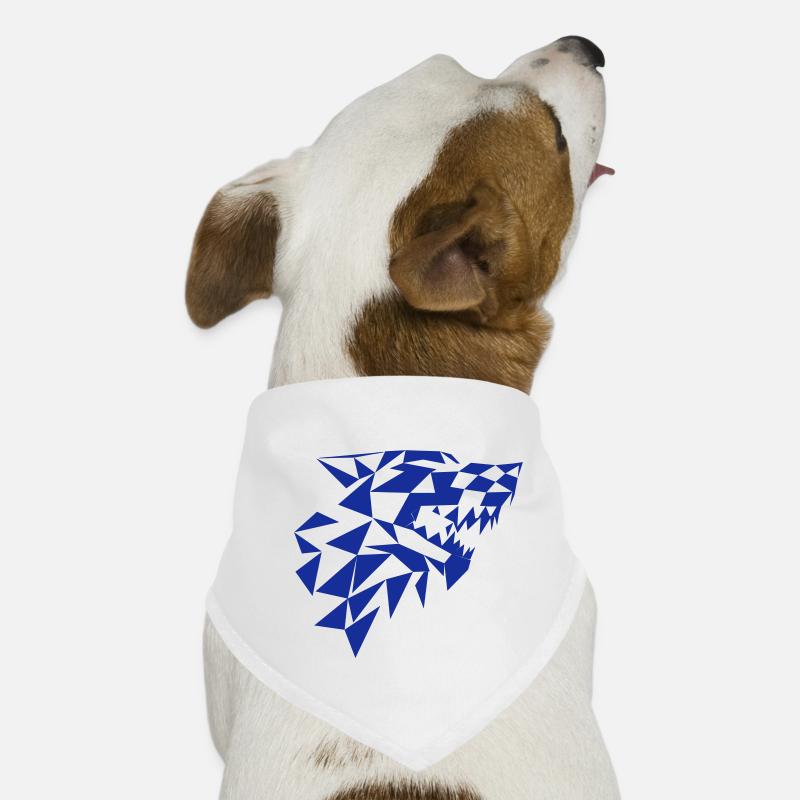 wolf triangles Dog Bandana