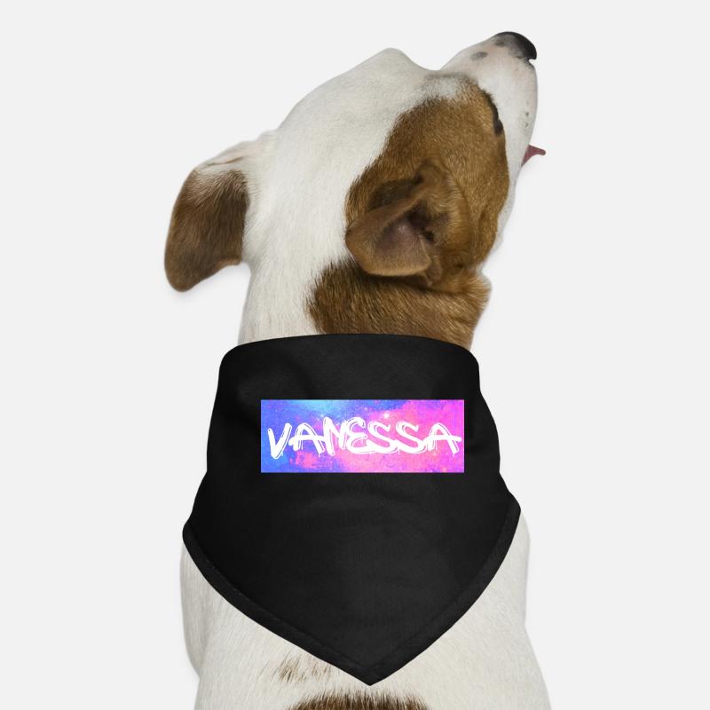 Vanessa Name Gift Gift Idea Galaxy Dog Bandana