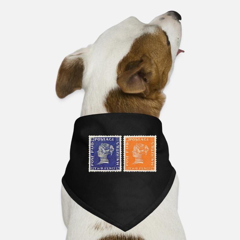 Rouge et Bleu Maurice Bandana pour chien