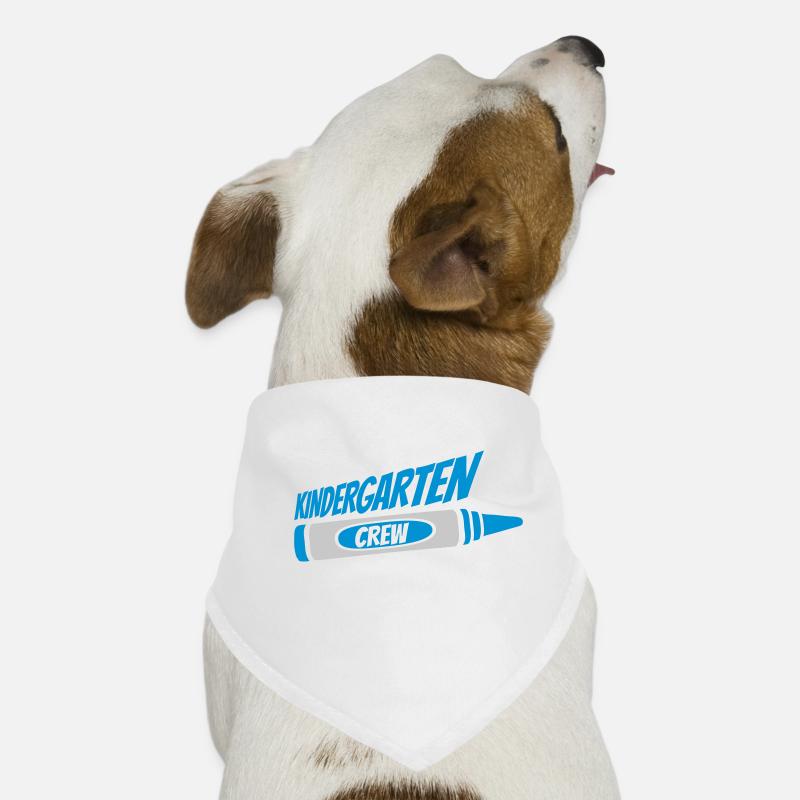 Wax crayon Kindergarten Crew Team Dog Bandana