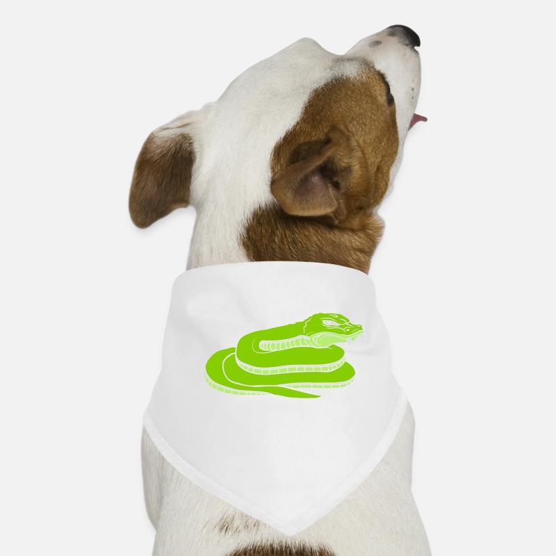 Concevoir un dangereux serpent maléfique Bandana pour chien