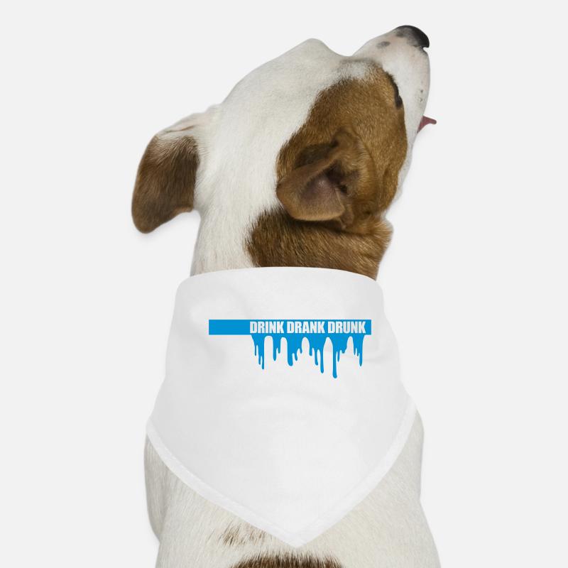 drink drank drunk quote Dog Bandana