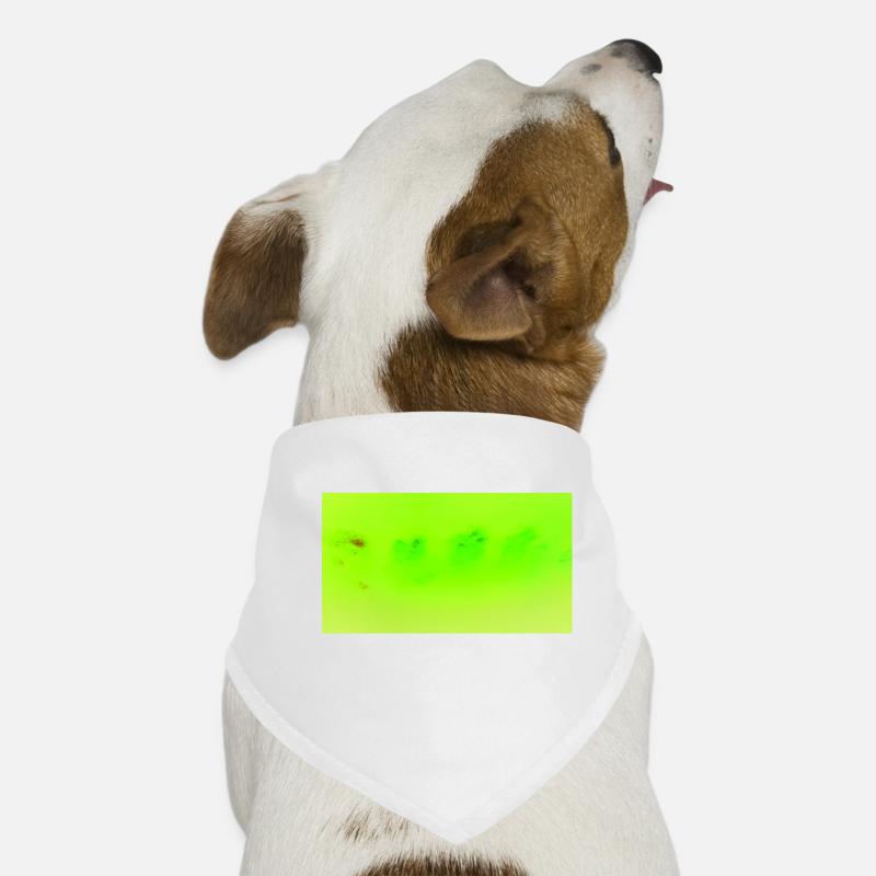 Neon Green 15 Hunde-Bandana