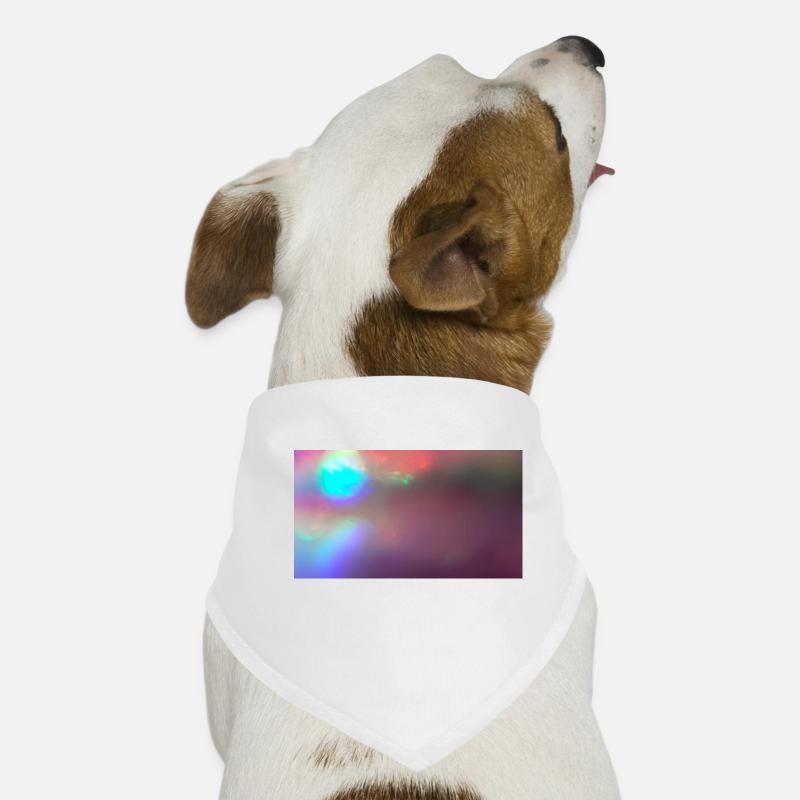 Neon Spaceball Dog Bandana