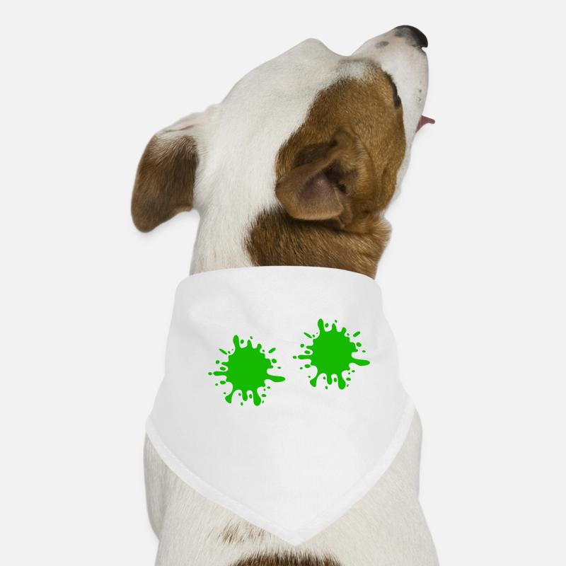 Éclaboussures de peinture Bandana pour chien