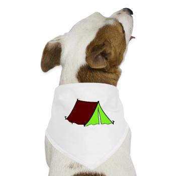 zelt - Hunde-Bandana - Weiß - Vorne