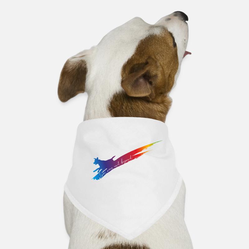 Love over and beyond DOG Dog Bandana