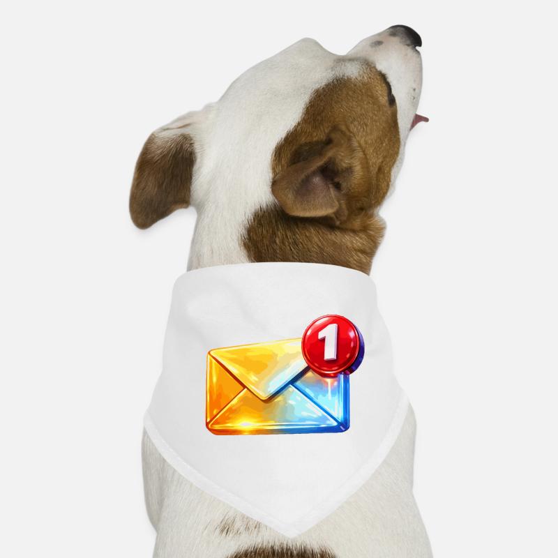 First Badge Email Dog Bandana