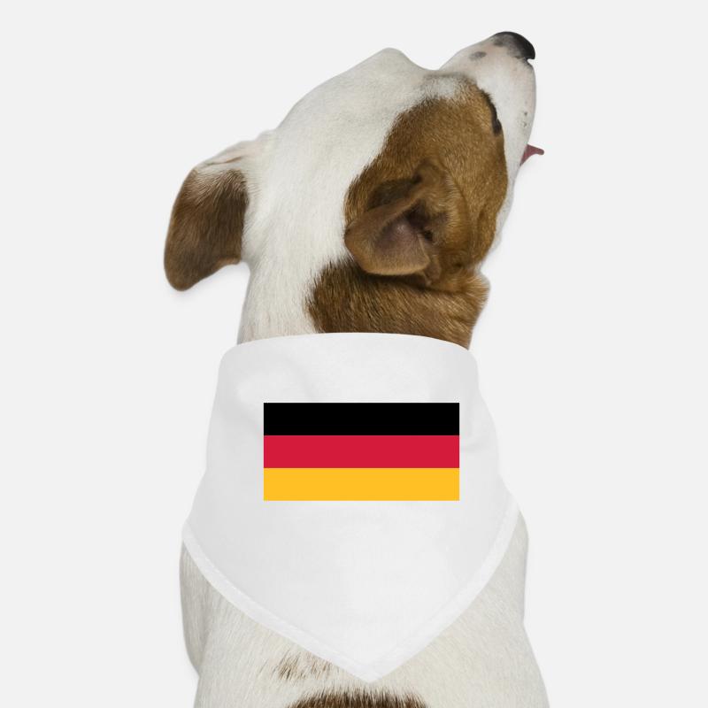 Deutschland - Bandana pour chien - blanc