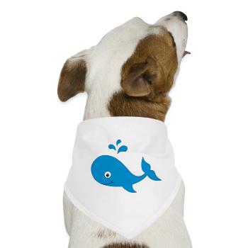 wal - Hunde-Bandana - Weiß - Vorne