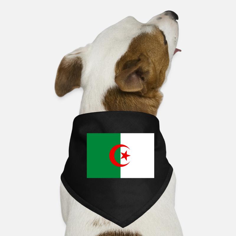 Algeria flag Dog Bandana