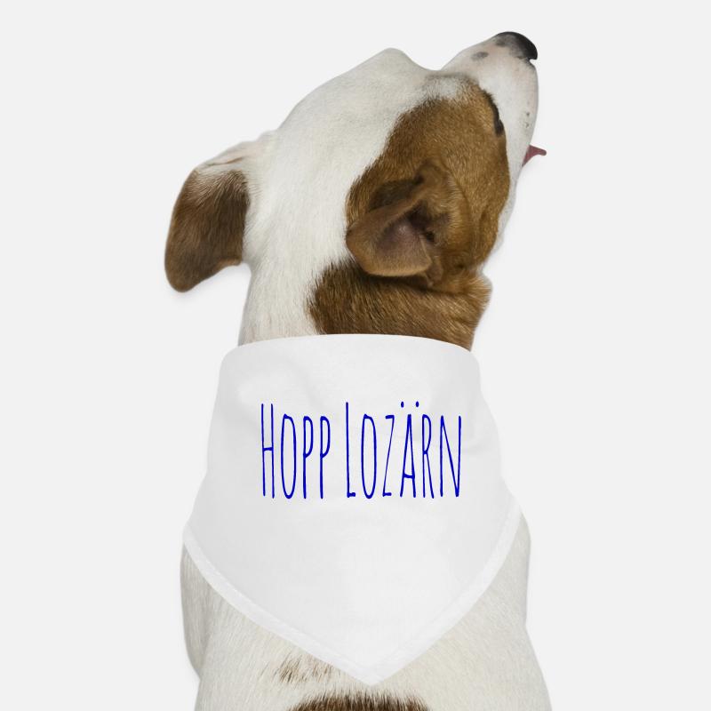 Hopp Lozärn Hunde-Bandana