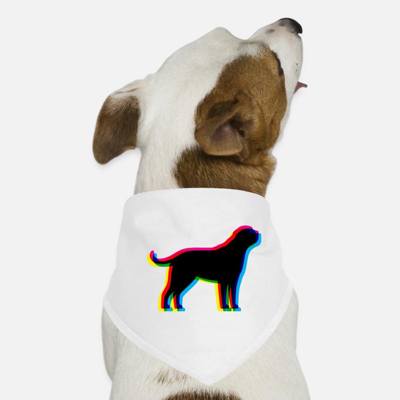 CMYK St. Bernard Dog Bandana