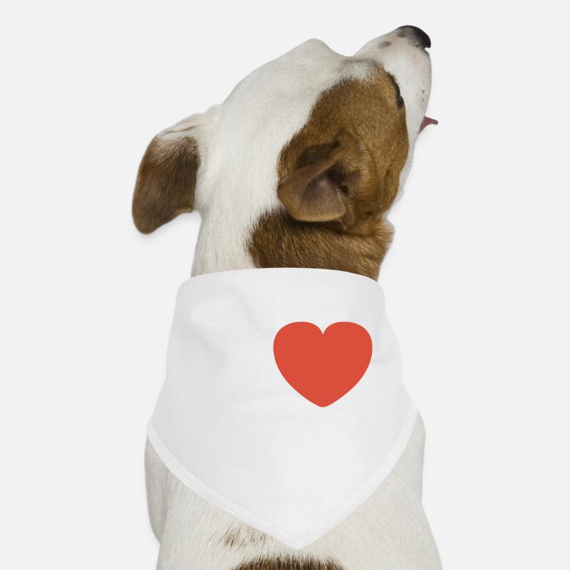 i love Bandana pour chien