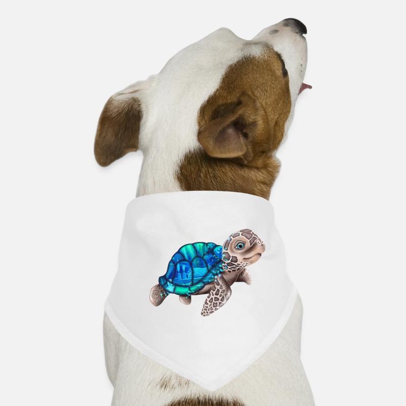 Sweet Turtle with Atlantis Dog Bandana