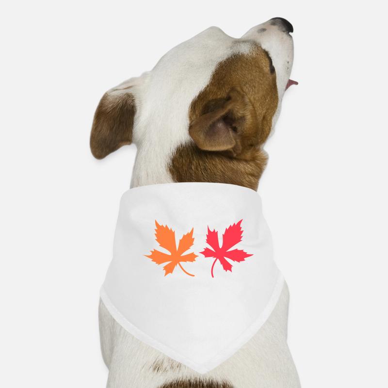 Leaves Dog Bandana