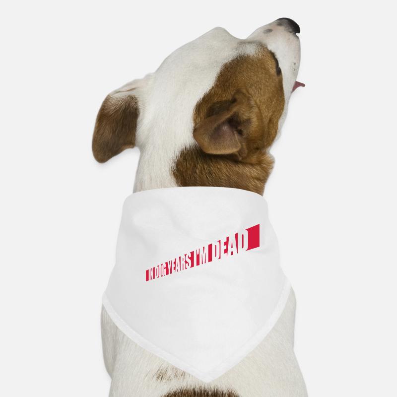 dans les années de chien Mort Bandana pour chien