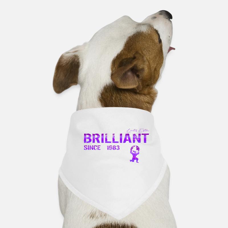Brilliant since 1983 Hunde-Bandana