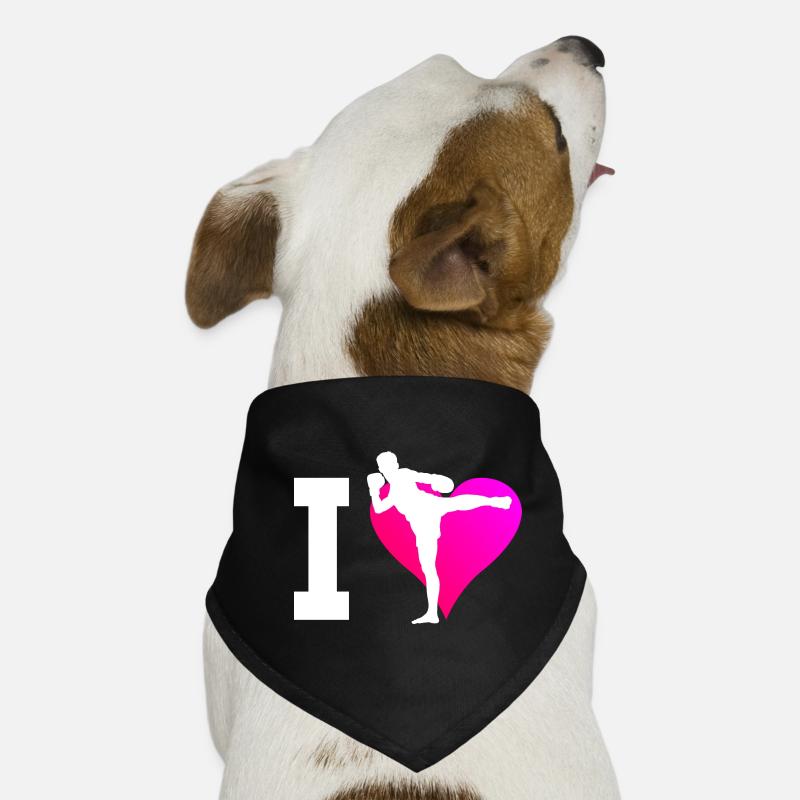 Thaï Boxe Hommes Thaïlandais Boxeur Femmes Thaï Boxe Muay Thai Bandana pour chien