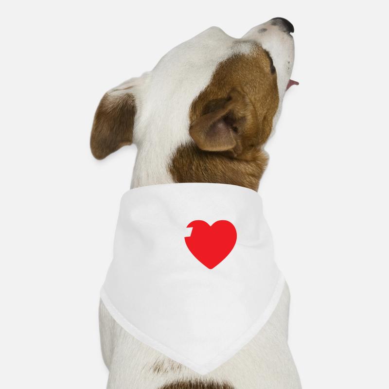 Ich liebe Nickerchen - Hunde-Bandana - Weiß