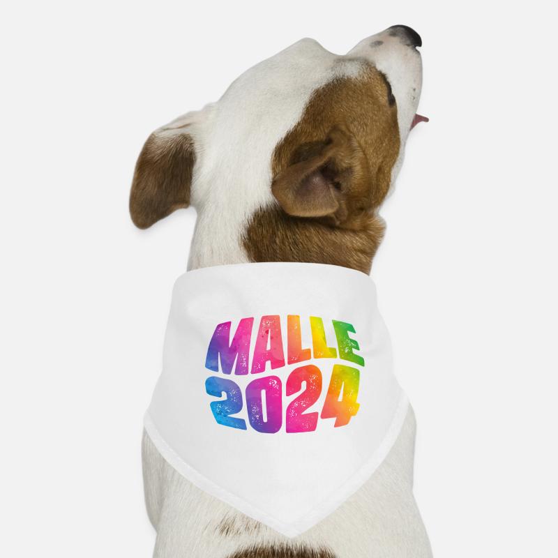Vacances Malle 2024 Bandana pour chien