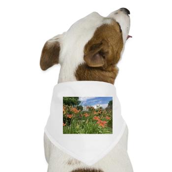 LILIEN - Hunde-Bandana - Weiß - Vorne
