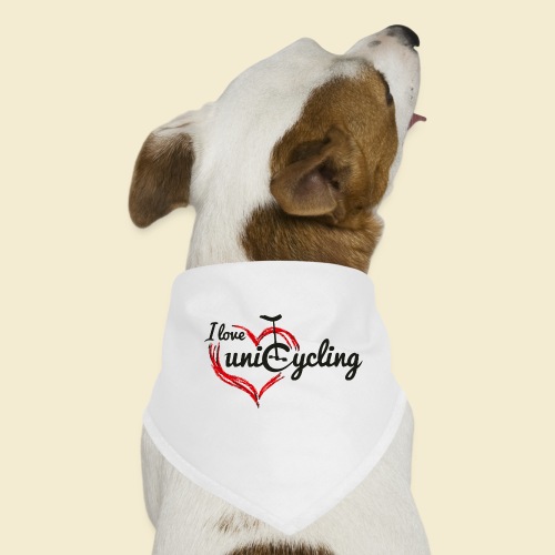 Einrad | I love unicycling - Hunde-Bandana