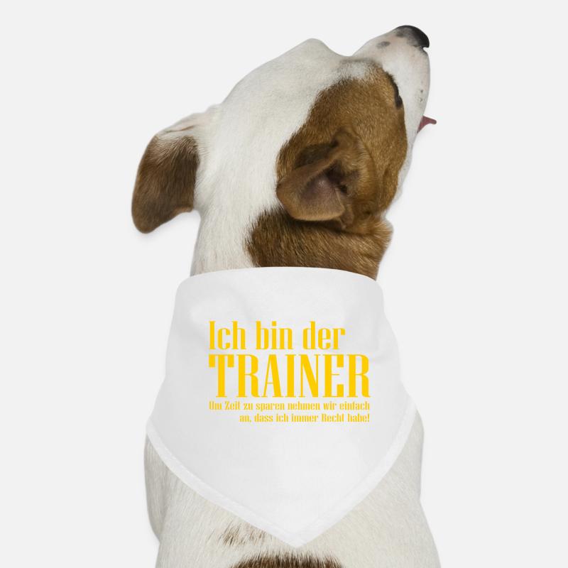 Trainer Hunde-Bandana