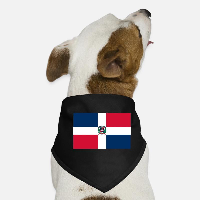 Dominican Republic flag Dog Bandana