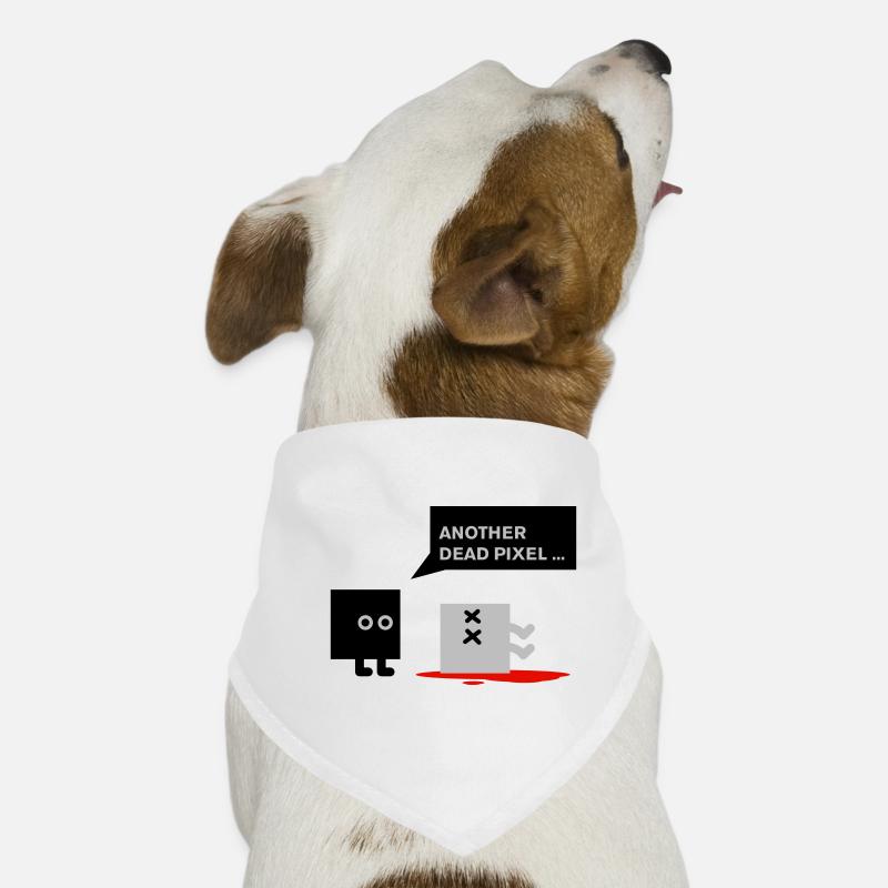 dead pixel_english Hunde-Bandana