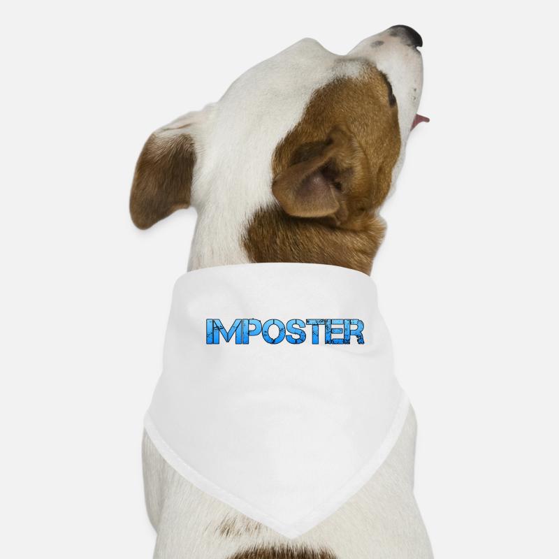 Imposter Amongus Gaming Streaming Stream PC Coop Bandana pour chien