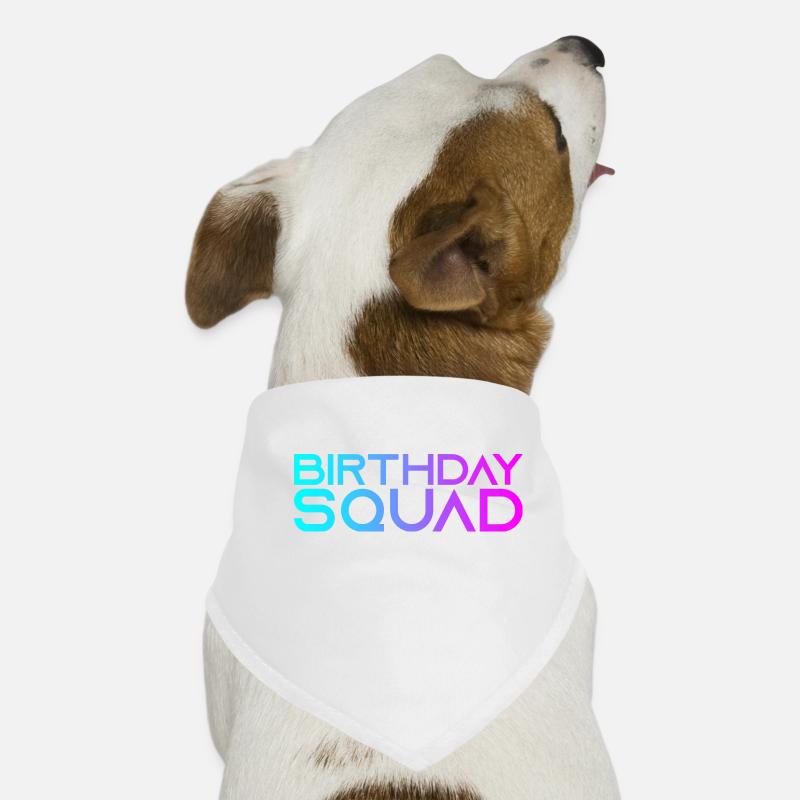 Birthday Squad Hunde-Bandana