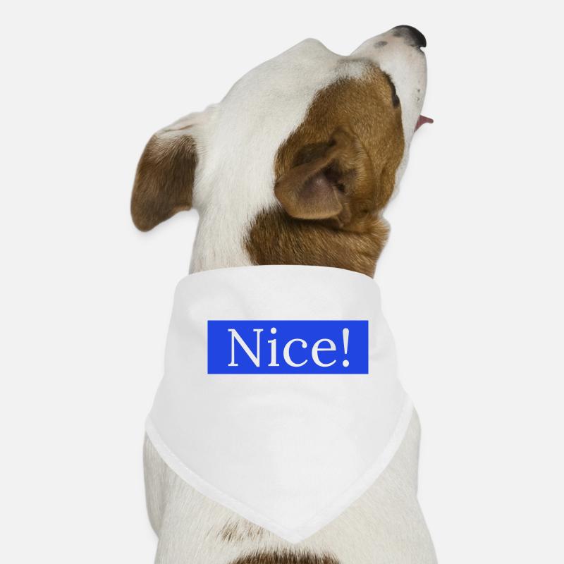 Nice! Dog Bandana