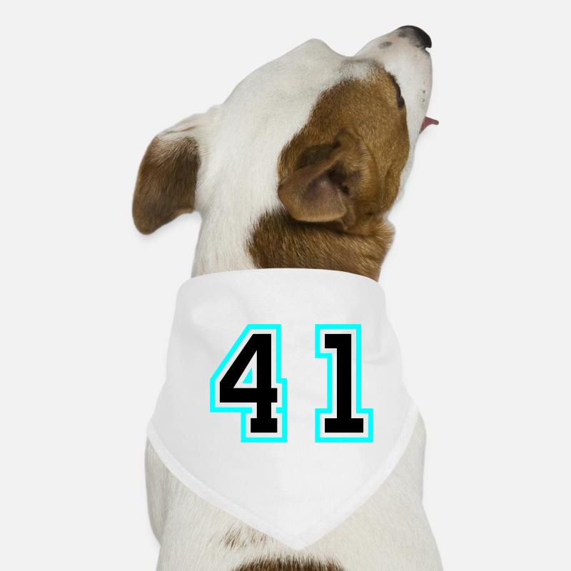 Symbole de 41 chiffres Bandana pour chien
