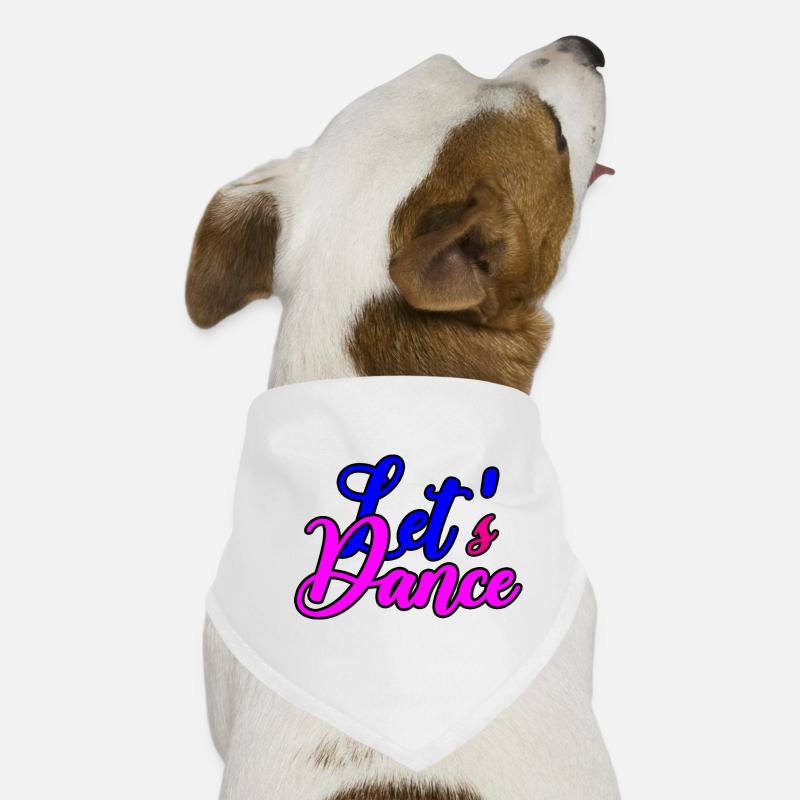 Motivation de danse joyeuse Bandana pour chien