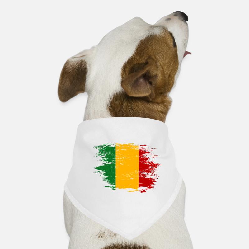 Mali flag used Dog Bandana