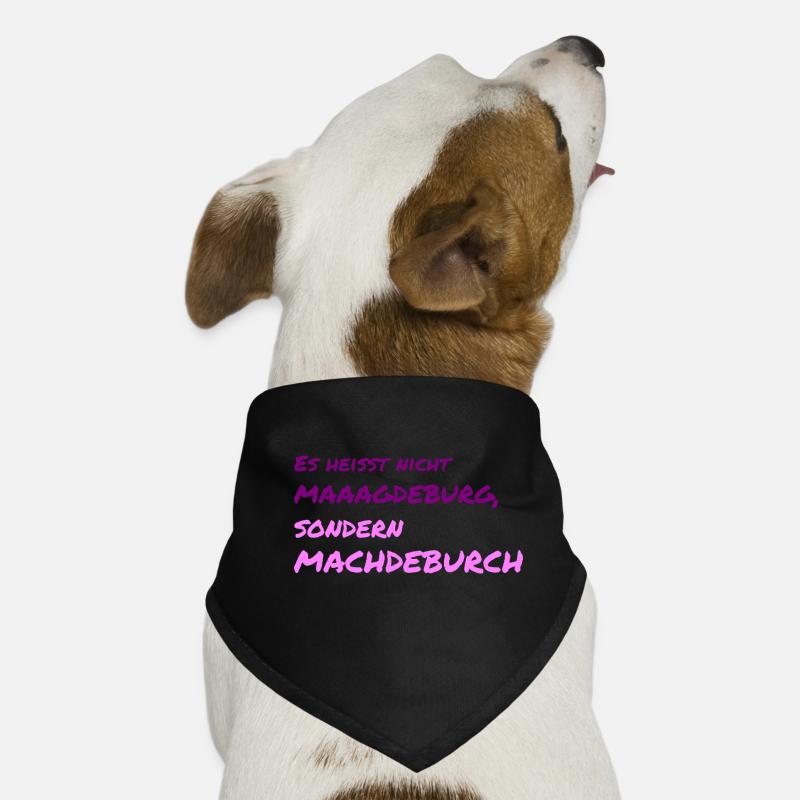 Magdeburg / Elbe / Sachsen-Anhalt / Geschenk Hunde-Bandana