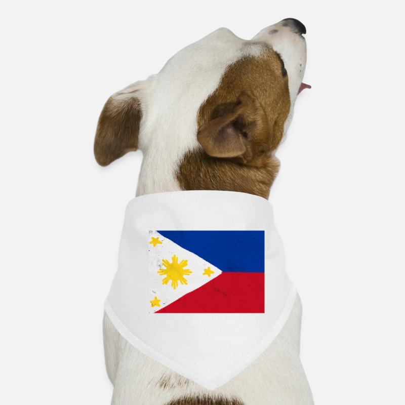 Flagge der Philippinen – ein Symbol der Einheit Hunde-Bandana
