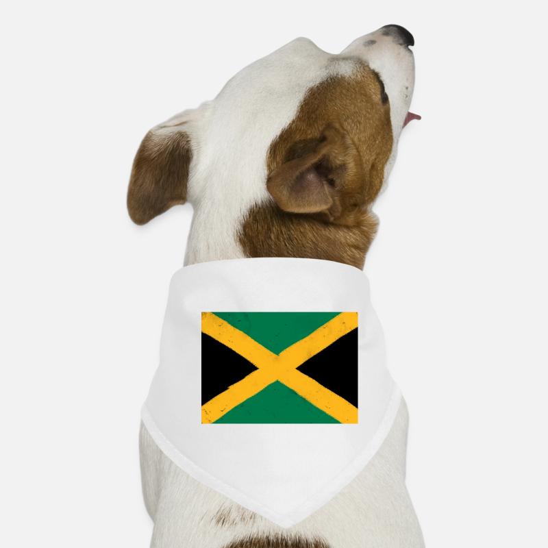 Drapeau de la Jamaïque Bandana pour chien