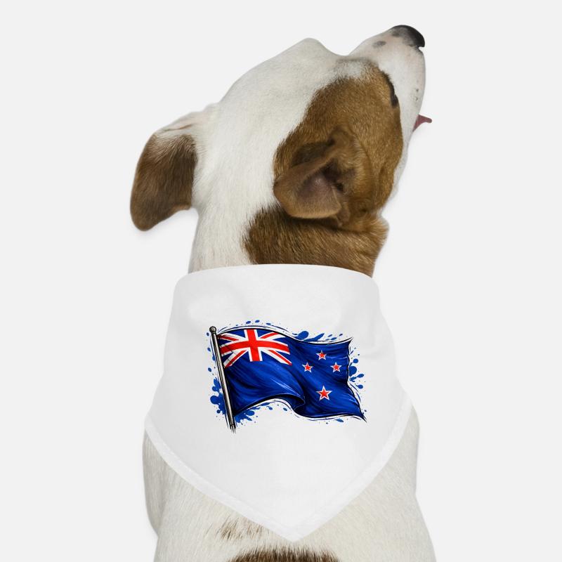 drapeau de la Nouvelle-Zélande Bandana pour chien