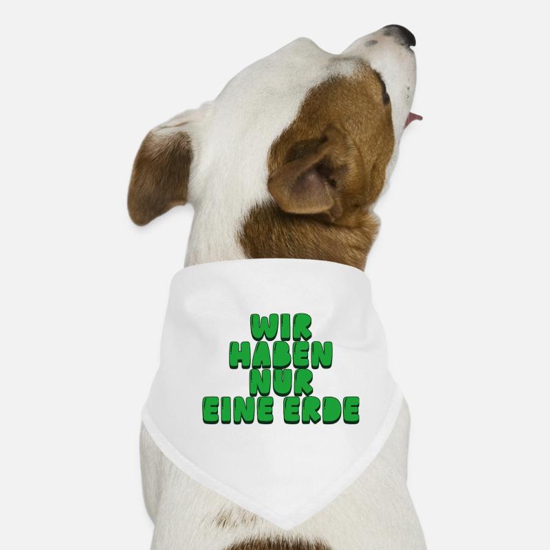 Wir haben nur eine Erde Hunde-Bandana