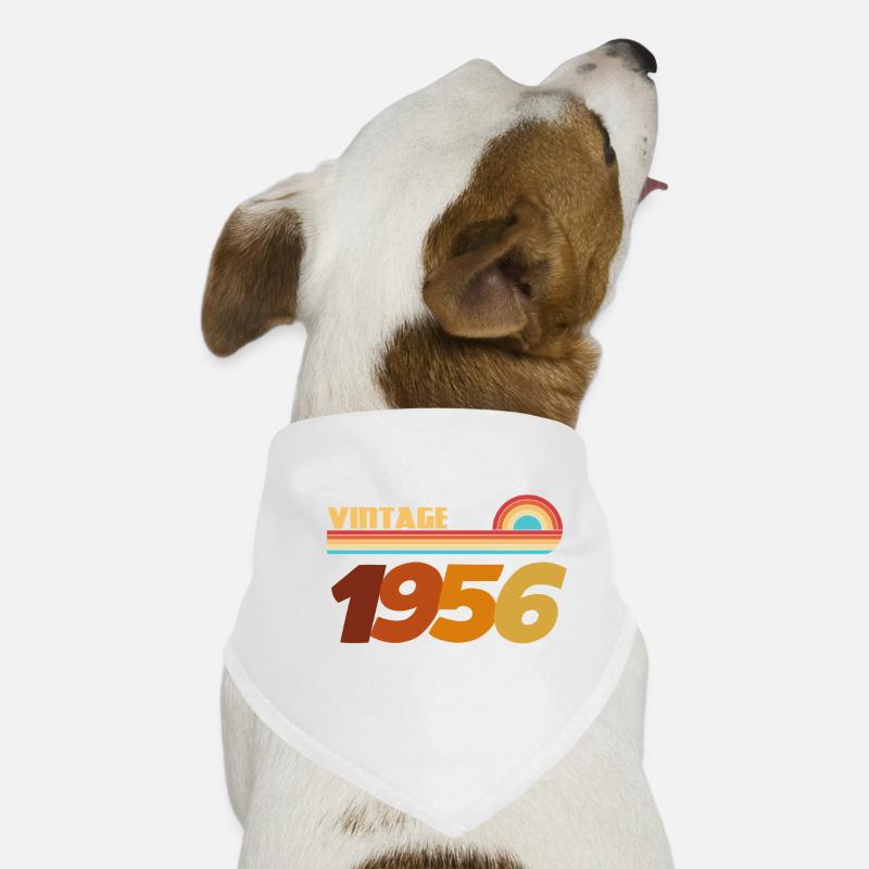 T-Shirt 70 Ans 1956 Rock Style Bandana pour chien