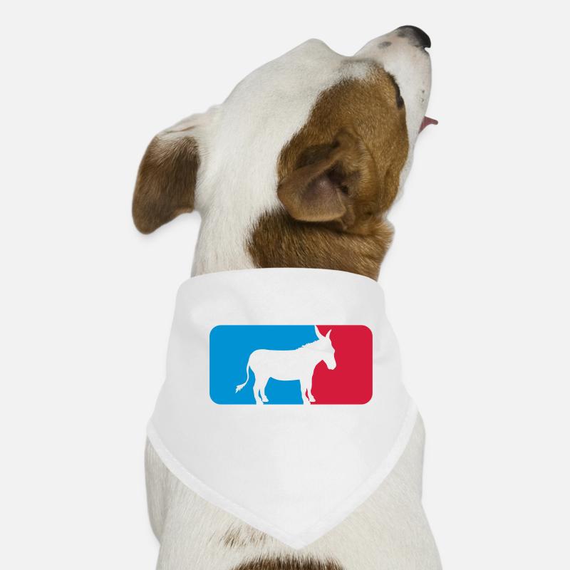 button sport logo cool esel pferd pony klein packe Hunde-Bandana